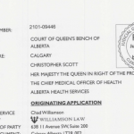 Christopher Scott sues AHS