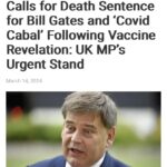 UK MP covidGates death penalty